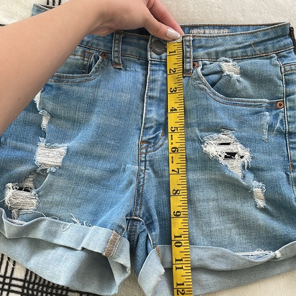 Aeropostale Seriously Stretchy High Waisted Midi Short - Picture 8 of 10
